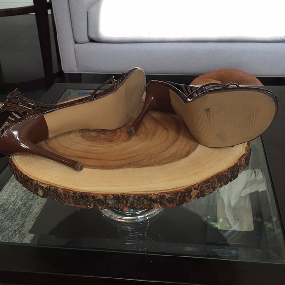 Michael Antonio high heels strappy croc embossed - Picture 3 of 5